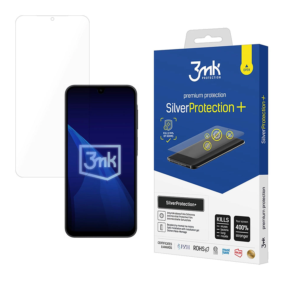 3MK Silver Protect+ Displayschutzfolie für Samsung Galaxy A17 4G / A17 5G / A16 5G A166 / A16 4G A165, Kunststoff