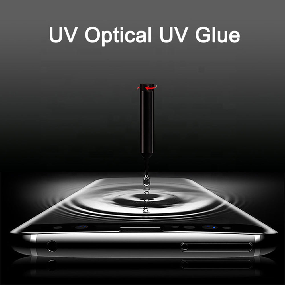 Film de protection d'écran Lito pour Samsung Galaxy Note 10+ 5G N976 / Note 10+ N975, Verre trempé, Colle UV, 3D