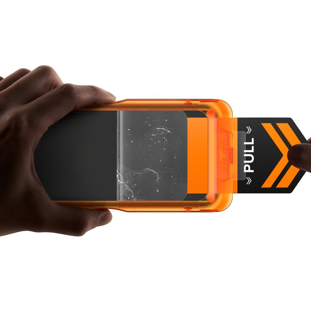 Film de protection écran Spigen GlastR Align Master Slim pour Apple iPhone 17, Verre Trempé, Full Glue, Set 3 pièces AGL10484