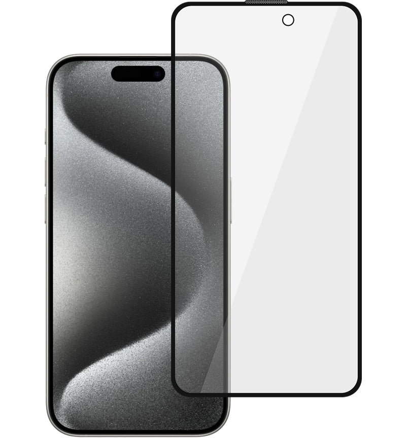 Protection d’écran Privacy Tel Protect 10X Plus Titanium pour Apple iPhone 17 / 16 Pro, verre trempé, adhésif intégral