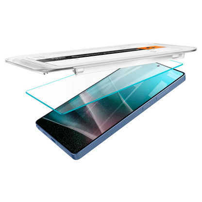 Spigen GlastR EZ FIT HD Screen Protector for Samsung Galaxy S25 Ultra S938, Tempered Glass, Full Glue, Set of 2 pieces AGL09082