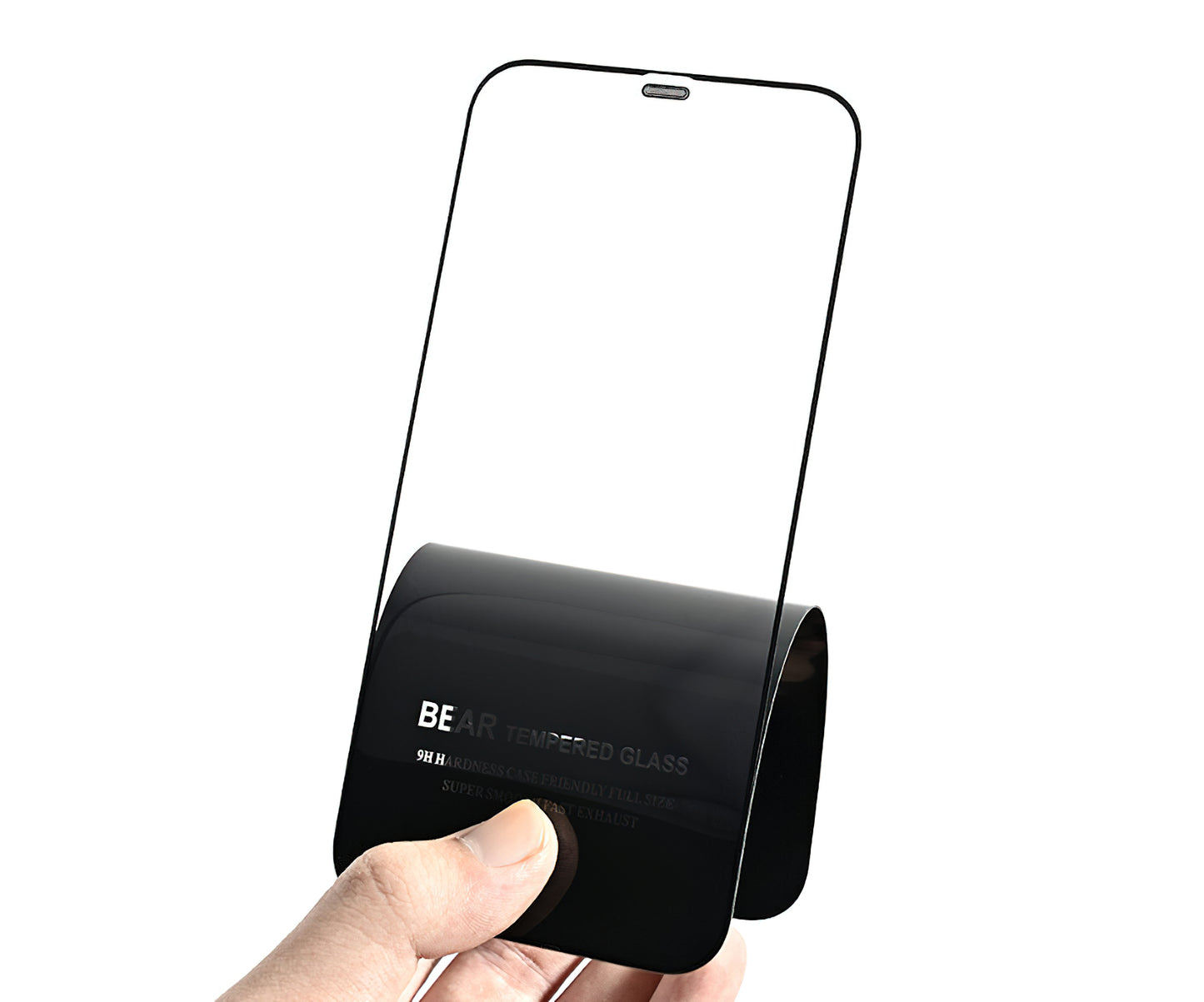 Film de protection d'écran Bear HD pour Samsung Galaxy S25 FE, Verre Trempé, Full Glue, Noir