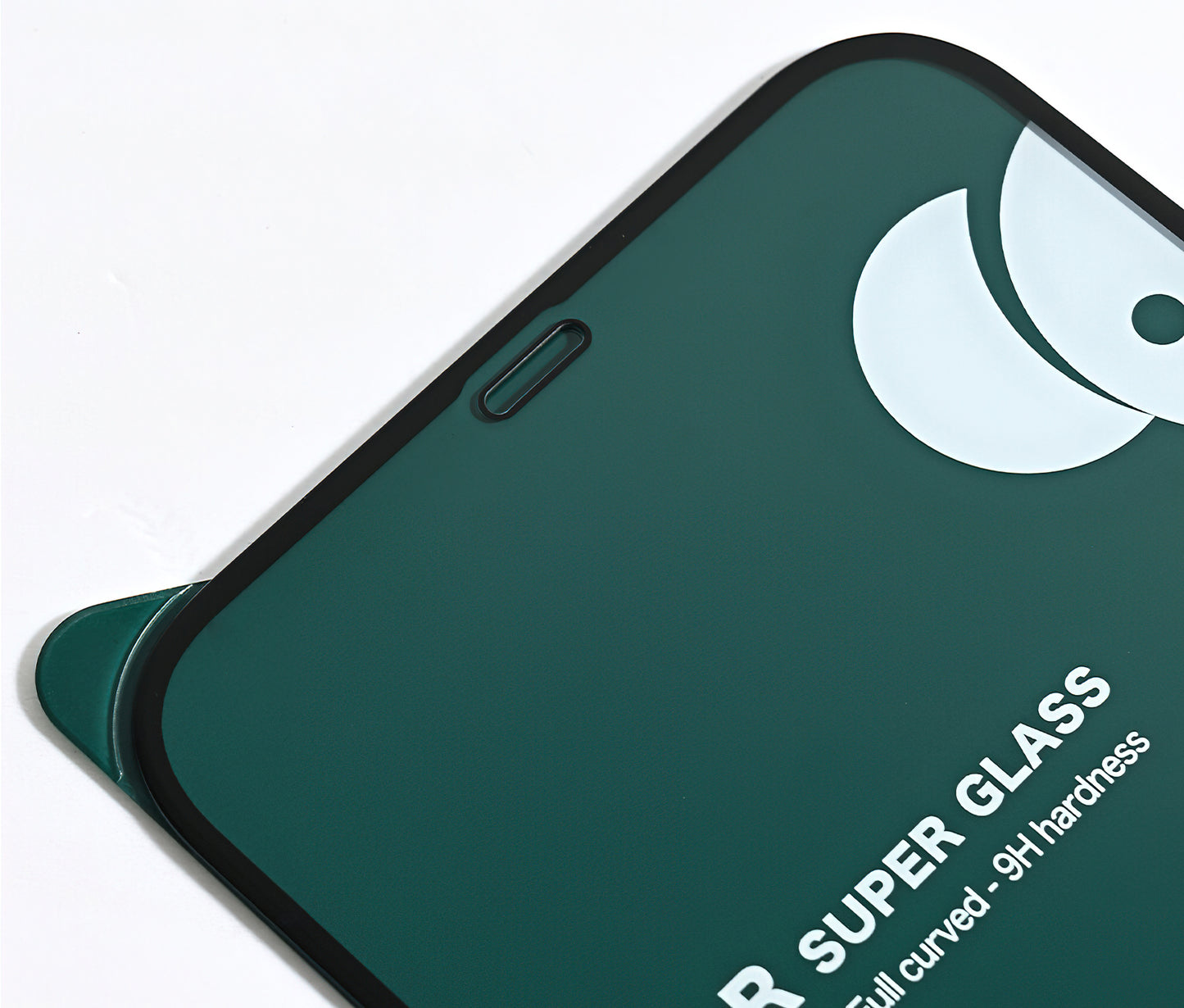 Bear Super Hard Displayschutzfolie für Apple iPhone 18 Pro Max / 17 Pro Max / 16 Pro Max, gehärtetes Glas, Vollkleber, 3D, Schwarz
