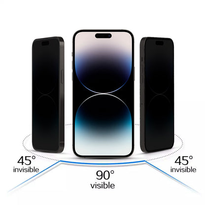 OEM Privacy Displayschutzfolie für Apple iPhone 17, gehärtetes Glas, Vollkleber