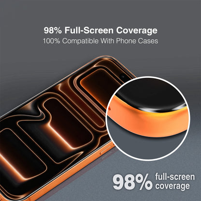 Film de protection d’écran Tel Protect 10X HD DLC Diamond Coating pour Samsung Galaxy S26 Ultra S948, verre trempé, adhésif intégral, noir
