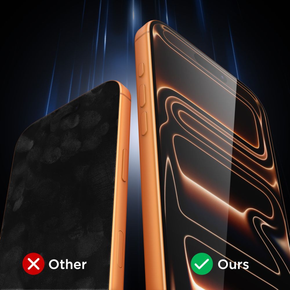 Schutzfolie Tech-Protect für Apple iPhone 17 Pro Max / 16 Pro Max, gehärtetes Glas, Full Glue, Set 10 Stück