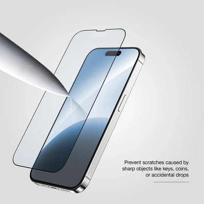 Film de protection écran Anank 10X Renforcé CG pour Apple iPhone 17 Air, Verre Trempé, Full Glue, 2.5D, Noir