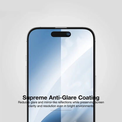 Film de protection écran Anank 10X Renforcé CG pour Apple iPhone 17 Air, Verre Trempé, Full Glue, 2.5D, Noir