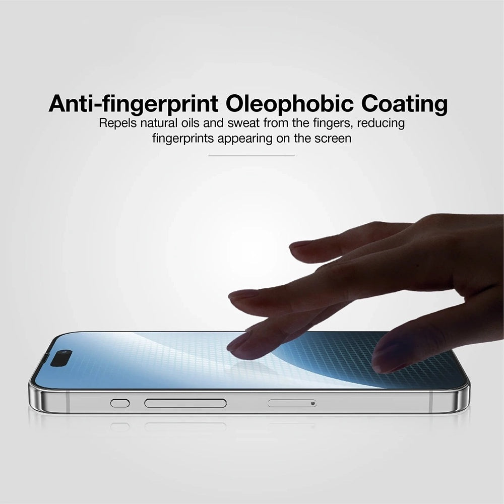 Film de protection écran Anank 10X Renforcé CG pour Apple iPhone 17 Air, Verre Trempé, Full Glue, 2.5D, Noir