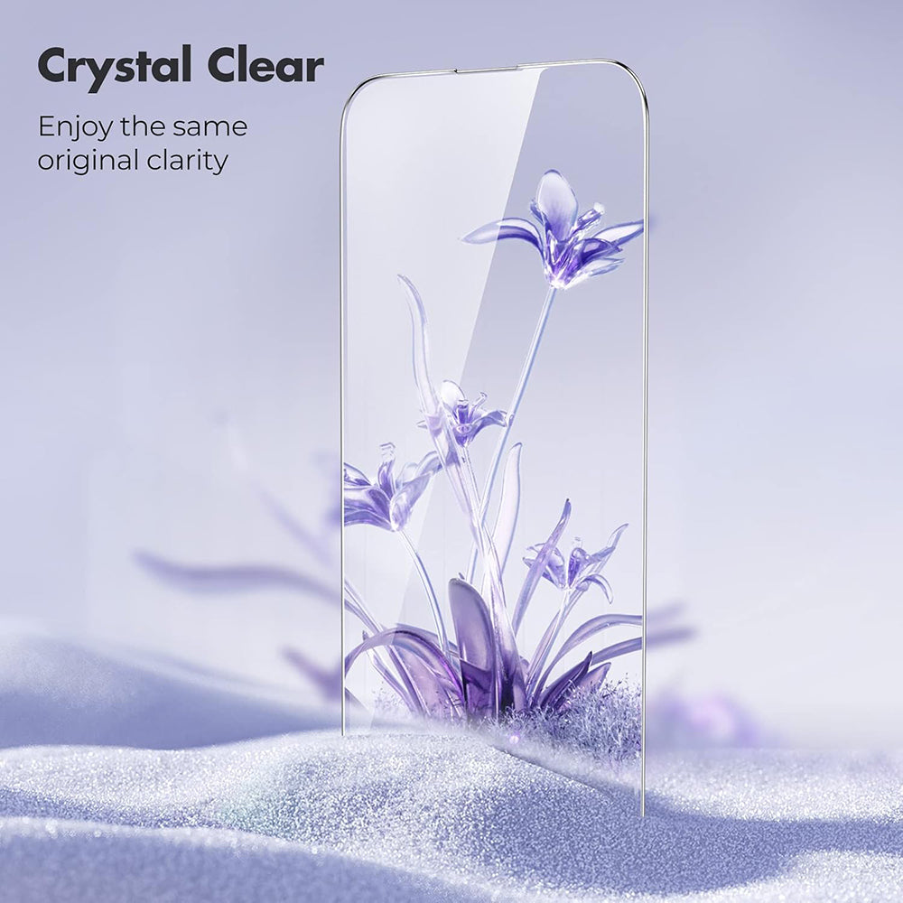 Anank Screen Protector Film for Apple iPhone 15 Pro Max, Tempered Glass, Full Glue, 3D, Set of 10 pieces