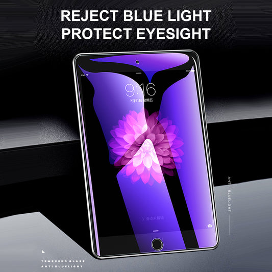 Anti-Blue-Light-Schutzfolie Lito Classic für Apple iPad Pro 11 (2024), gehärtetes Glas, Full Glue, 2.5D