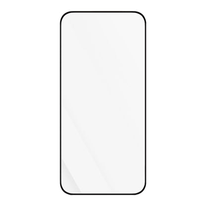 Blueo Anti-Static HD Displayschutzfolie für Apple iPhone 17e / 16e / 14 / 13 Pro, gehärtetes Glas, Vollkleber, Schwarz