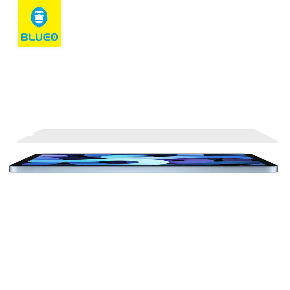 Blueo HD Screen Protector Film for Apple iPad 9.7 (2017), Tempered Glass, Full Glue