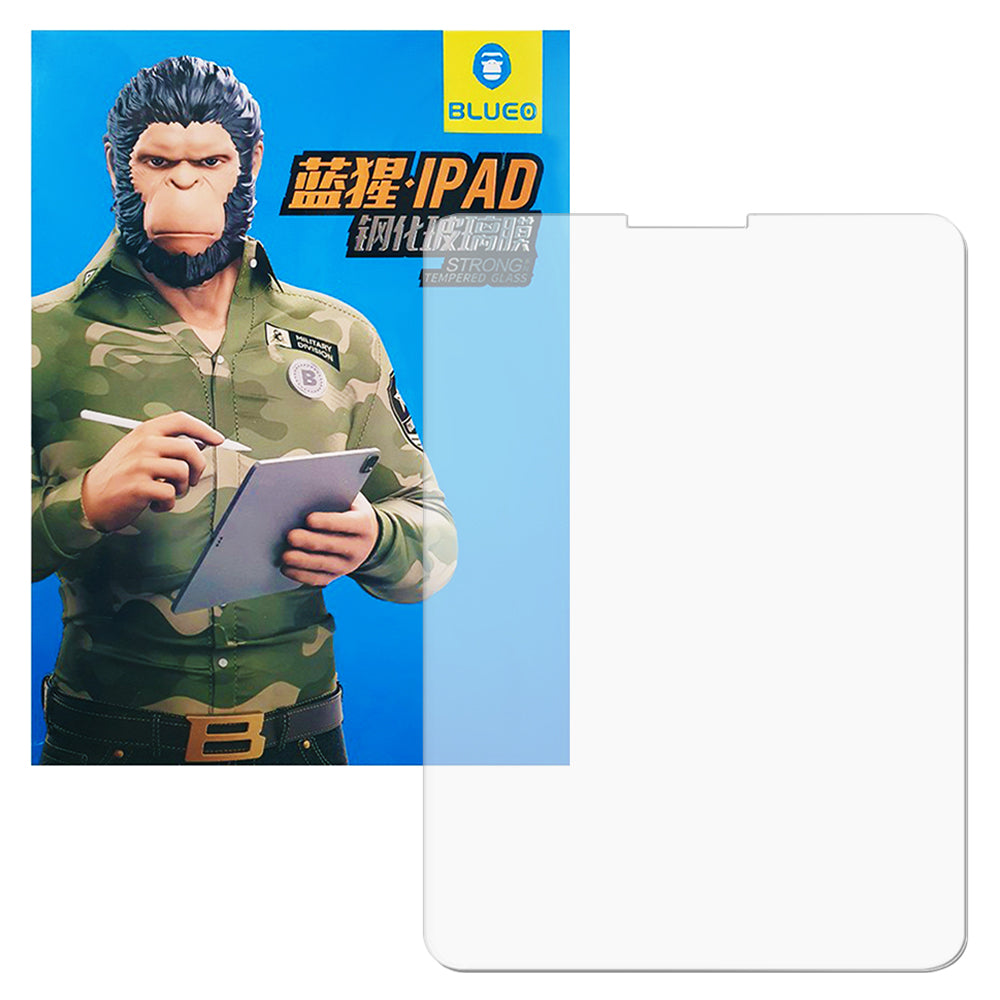Blueo HD Displayschutzfolie für Apple iPad mini (2024) / mini (2021), gehärtetes Glas, Full Glue