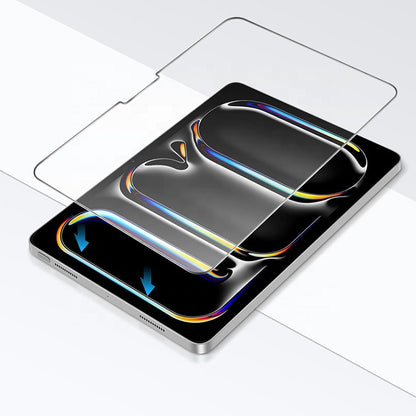 Blueo HD Screen Protector Film for Apple iPad Pro 13 (2024), Tempered Glass, Full Glue