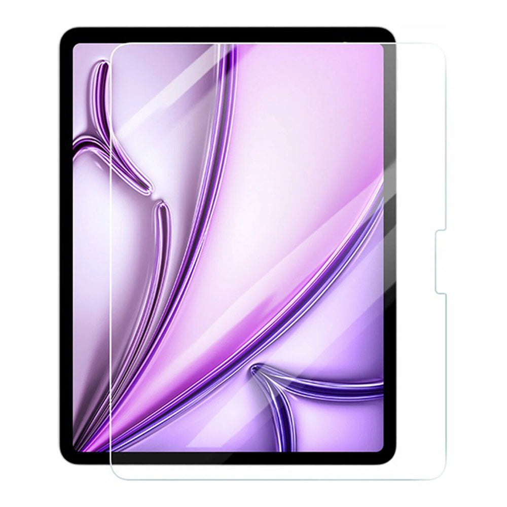 Blueo Displayschutzfolie für Apple iPad Air 11 (2024), gehärtetes Glas, Full Glue