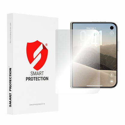 Film de protection écran extérieur Smart Protection Premium Classic pour Apple iPhone Duo, plastique, lot de 2 pièces