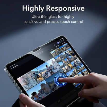 Schutzfolie ESR Armorite UltraFit für Apple iPad (2025) / (2022), gehärtetes Glas, Full Glue, Set 2 Stück