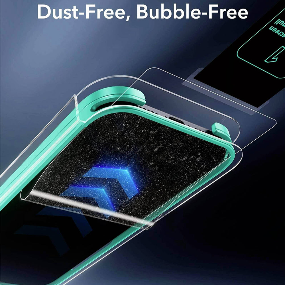 Film de protection d'écran ESR Armorite UltraFit pour Apple iPhone 17 Pro, Verre Trempé, Full Glue, Lot de 2 pièces, Noir