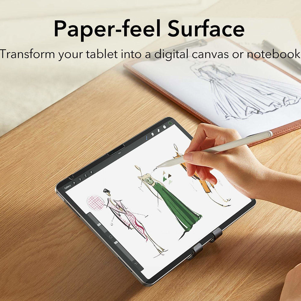 Film de protection d'écran ESR Paper Feel Magnetic pour Apple iPad (2025) / (2022), Plastique
