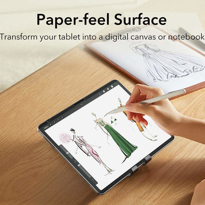 Film de protection d'écran ESR Paper Feel Magnetic pour Apple iPad (2025) / (2022), Plastique