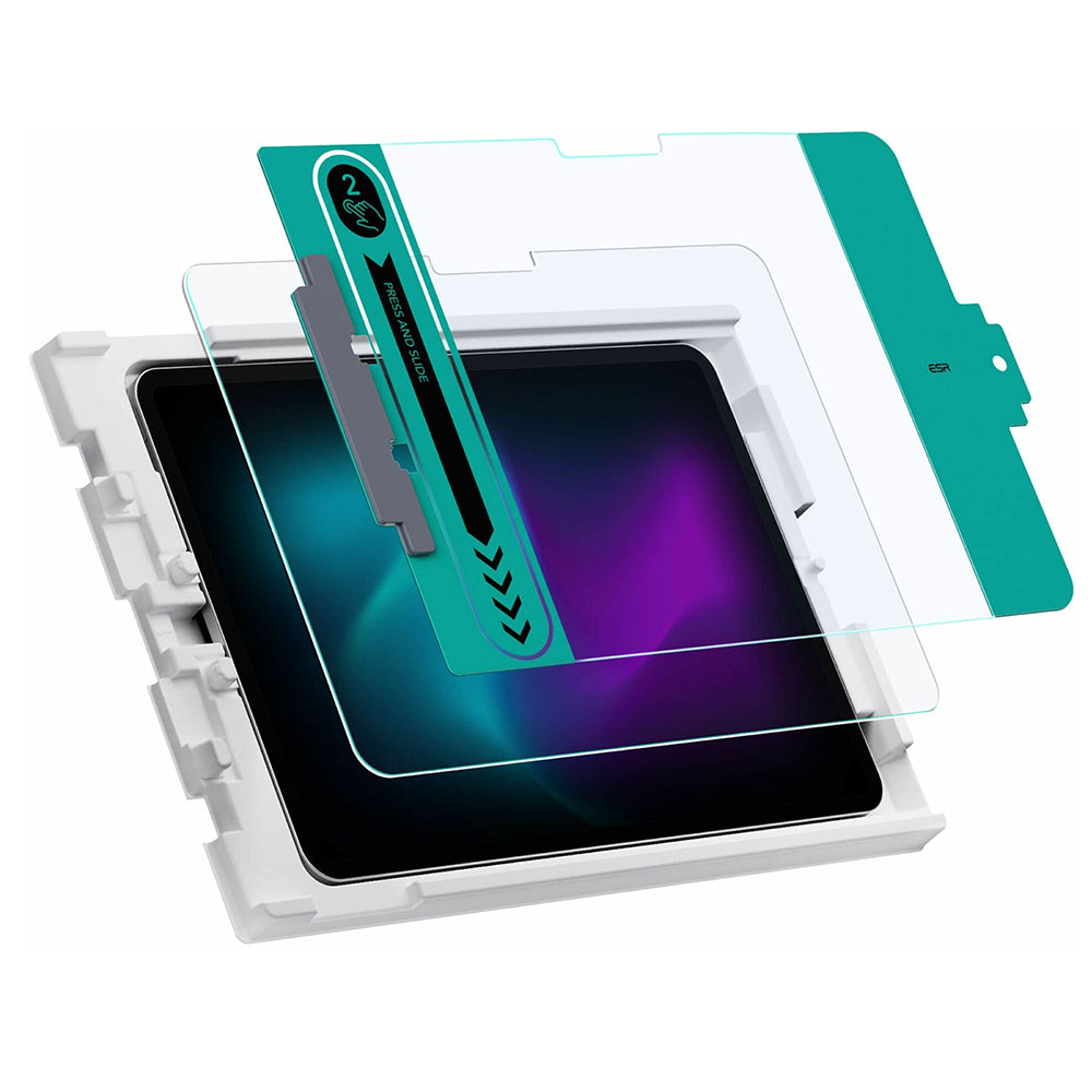 Film de protection d'écran ESR pour Apple iPad Air 11 (2026) / Air 11 (2025), Verre trempé, Collage intégral
