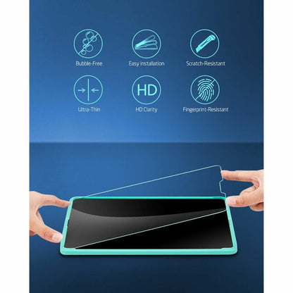 Film de protection d'écran ESR pour Apple iPad Air (2022) / Pro 11 (2021) / Air (2020), Verre Trempé, Full Glue, Lot de 2 pièces.