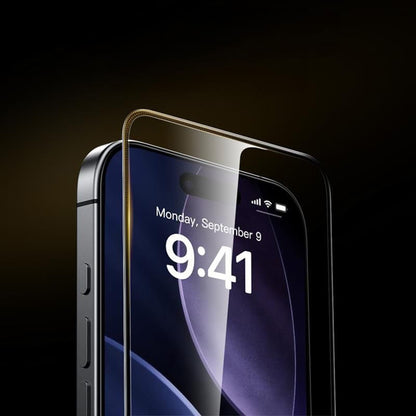 Schutzfolie ESR UltraFit Armorite Pro für Apple iPhone 17 Pro Max, gehärtetes Glas, Full Glue, Schwarz