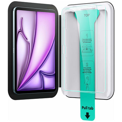 ESR UltraFit Displayschutzfolie für Apple iPad Air 11 (2026) / Air 11 (2025), gehärtetes Glas, Full Glue, 2er-Set