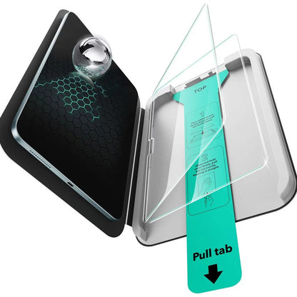 ESR UltraFit Displayschutzfolie für Apple iPad Air 11 (2026) / Air 11 (2025), gehärtetes Glas, Full Glue, 2er-Set