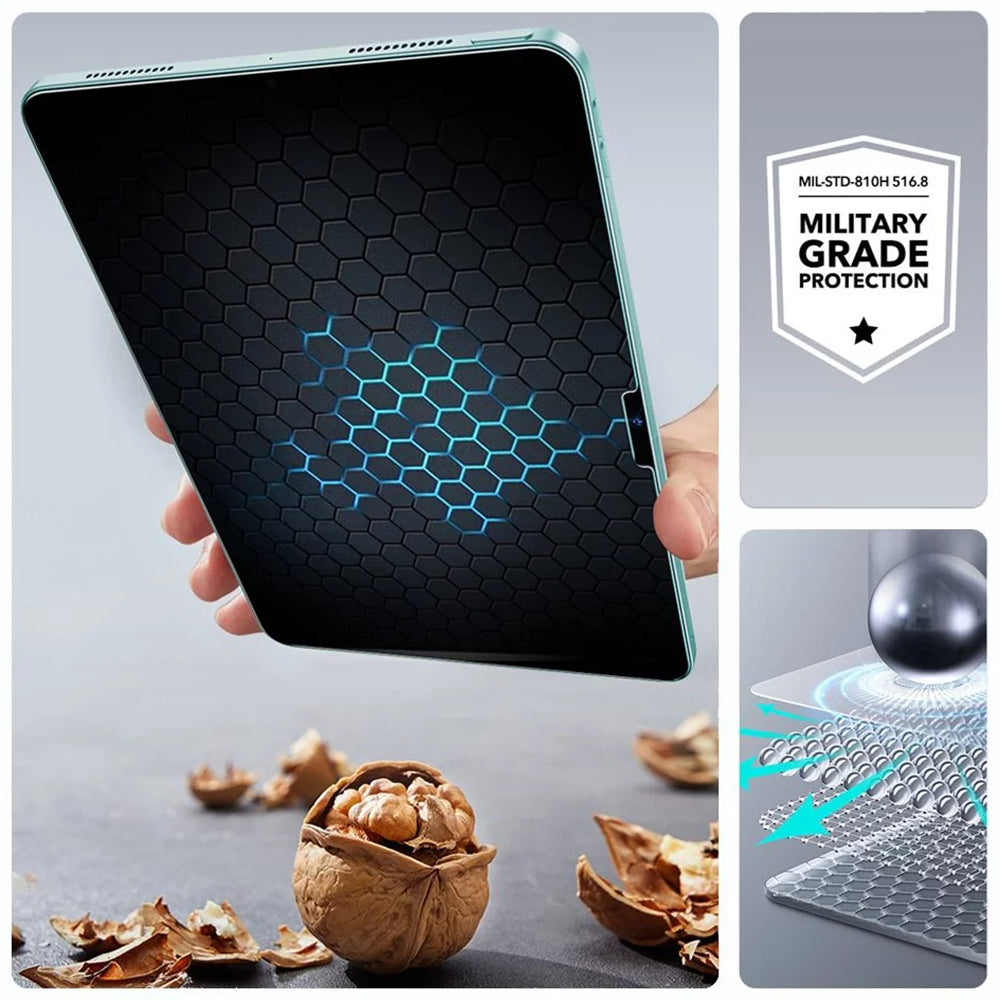 ESR UltraFit Displayschutzfolie für Apple iPad Air 11 (2026) / Air 11 (2025), gehärtetes Glas, Full Glue, 2er-Set