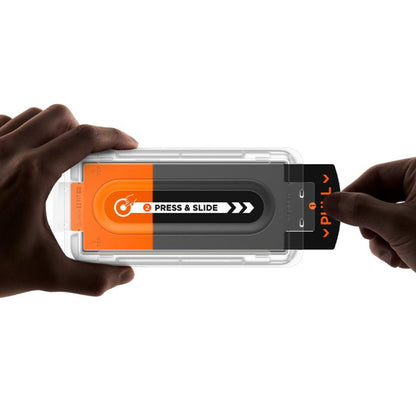 Außenschutzfolie Privacy Spigen GlastR EZ FIT Pro HD für Samsung Galaxy Z Fold8 Ultra F976, Gehärtetes Glas, Vollflächig verklebt