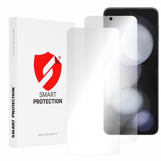 Film de protection écran intérieur Smart Protection Premium Classic pour Samsung Galaxy Z Flip5 F731, plastique, lot de 2 pièces