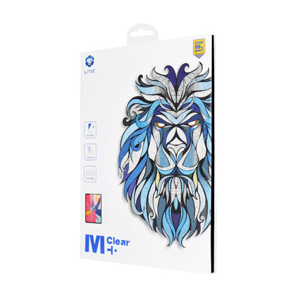 Film de protection d'écran Lito Classic pour Apple iPad 10.2 (2021) / 10.2 (2020) / 10.2 (2019), Verre trempé, Collage complet, 2.5D