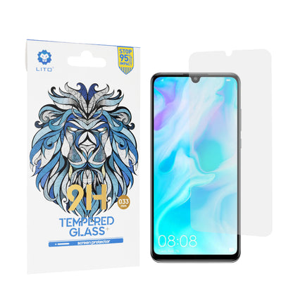 Lito Classic Displayschutzfolie für Huawei P30 lite New Edition / P30 lite, gehärtetes Glas, Full Glue, 2.5D