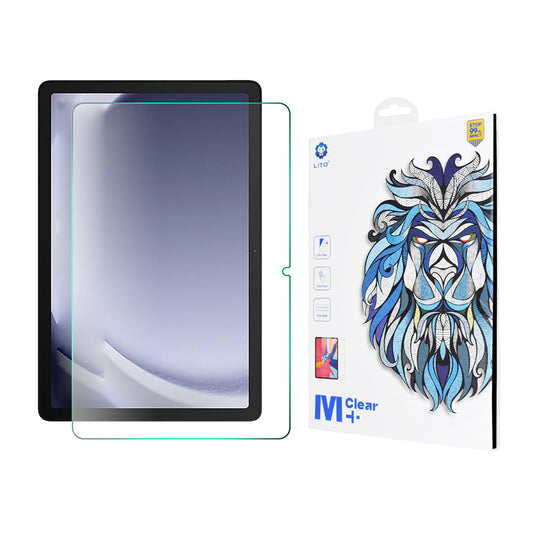 Lito Classic Displayschutzfolie für Samsung Galaxy Tab A11+ / Tab A9+, gehärtetes Glas, Full Glue, 2.5D