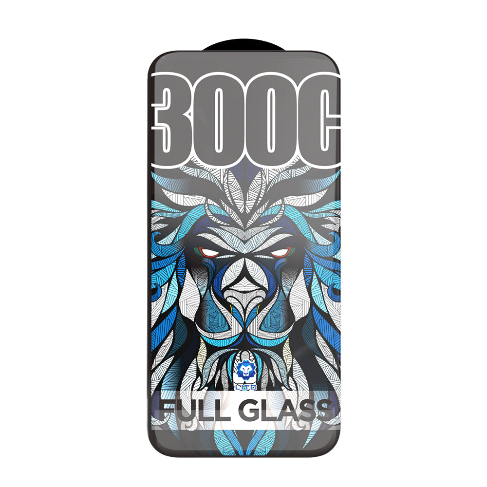 Displayschutzfolie Lito D+ Max 300C für Apple iPhone 16 Plus, gehärtetes Glas, Full Glue