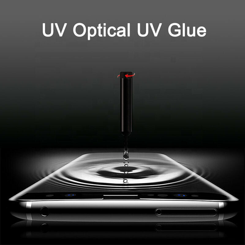 Film de protection d'écran Lito pour Samsung Galaxy S22 Ultra 5G S908, Verre trempé, Colle UV, 3D