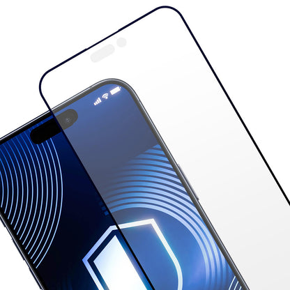 Matte Screen Protector 3MK HardGlass Max for Apple iPhone 17 Pro Max, Tempered Glass, Full Glue, Black