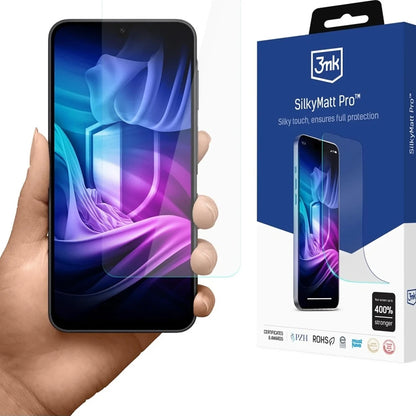 Matt-Schutzfolie 3MK Silky Pro für Samsung Galaxy A17 4G / A17 5G / A16 5G A166 / A16 4G A165, Kunststoff