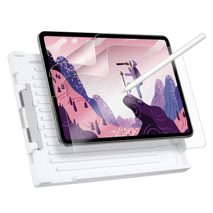 Film de protection écran mat ESR Paper Feel pour Apple iPad Pro 12.9 (2022) / Pro 12.9 (2021) / Pro 12.9 (2020), Plastique, Lot de 2 pièces