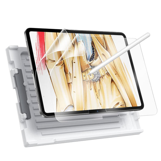 Schutzfolie Ecran Matte ESR Paper Feel für Apple iPad Pro 13 (2024), Kunststoff, Set 2 Stück