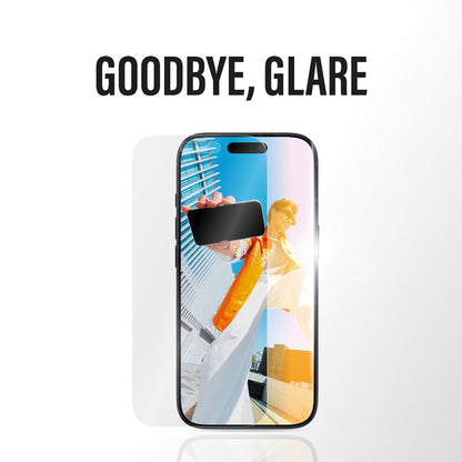 Film de protection écran mat PanzerGlass Armor EasyAligner pour Apple iPhone 17 Air, Verre Trempé, Full Glue