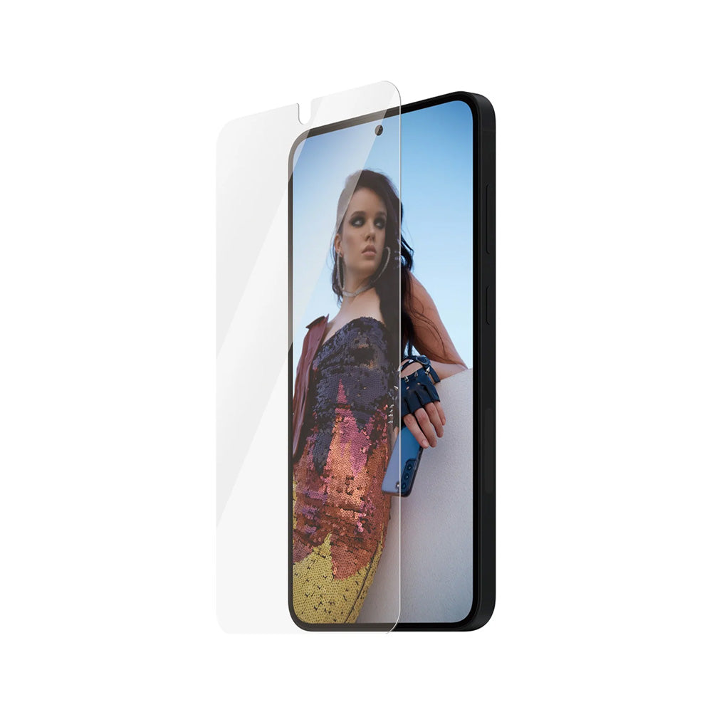 Film de protection d'écran PanzerGlass Safe. Ultra-Wide Fit EasyAligner pour Samsung Galaxy S25+ S936 / S24+ S926, Verre Trempé, Full Glue