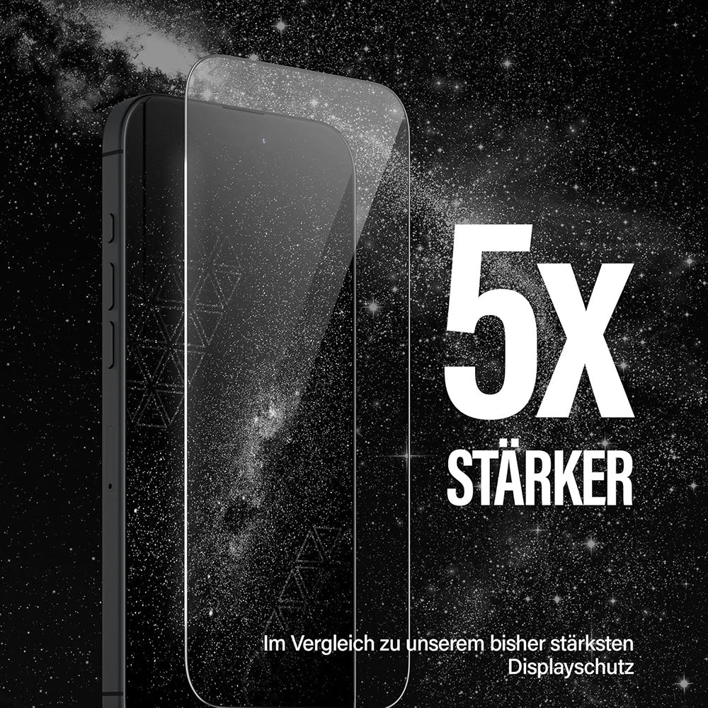 Film de protection d'écran PanzerGlass Ultra-Wide Ceramic EasyAligner pour Samsung Galaxy S25+ S936 / S24+ S926, Verre Trempé, Full Glue