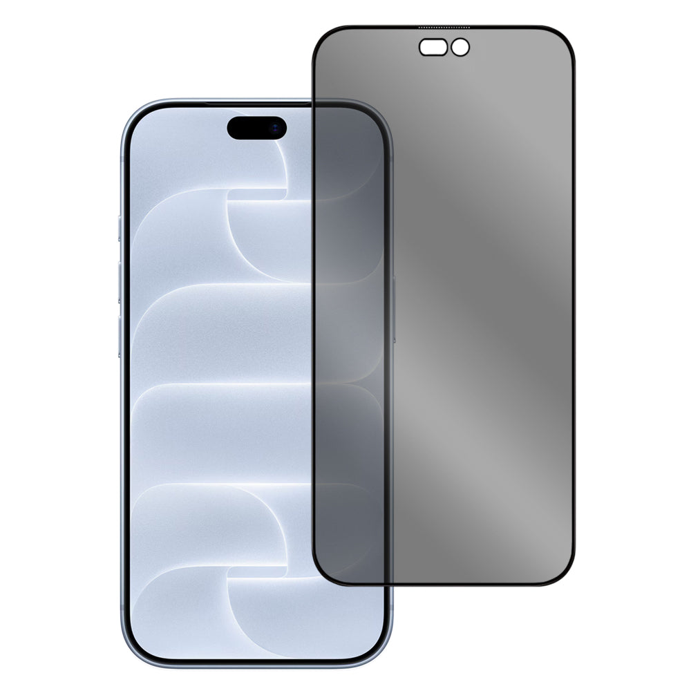 Film de protection d’écran Privacy Blueo Anti-Peep Applicator Pro pour Apple iPhone 18 Pro, verre trempé, adhésif intégral