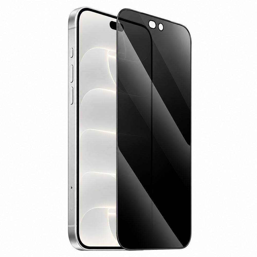 Blueo Anti-Peep Privacy-Displayschutzfolie für Apple iPhone 18 Pro, gehärtetes Glas, vollflächig klebend, 5er-Set