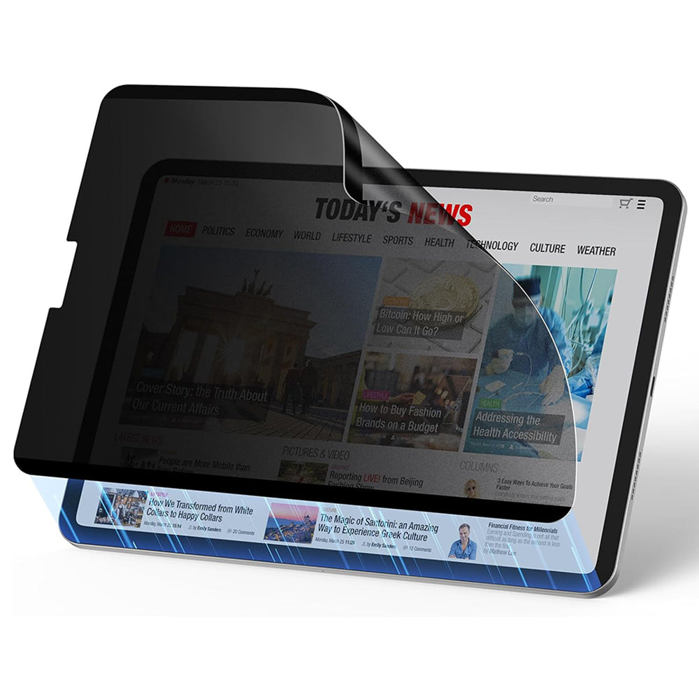 ESR Magnetic Privacy Displayschutzfolie für Apple iPad Air 11 (2026) / Air 11 (2025), Kunststoff