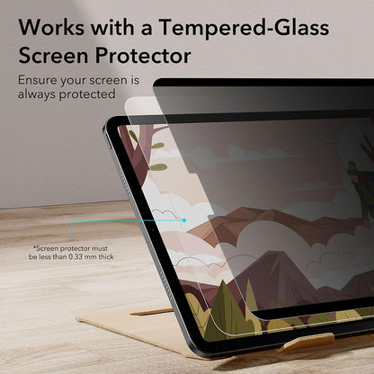 ESR Magnetic Privacy Displayschutzfolie für Apple iPad Air 11 (2026) / Air 11 (2025), Kunststoff