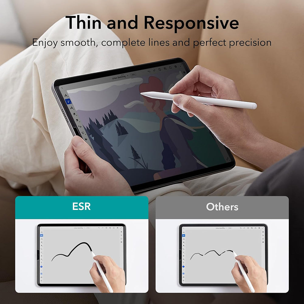 ESR Magnetic Privacy Displayschutzfolie für Apple iPad Air 11 (2026) / Air 11 (2025), Kunststoff